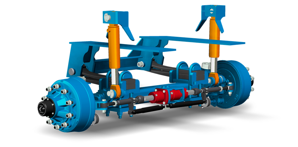 ADR hydraulic suspensions, light and durable